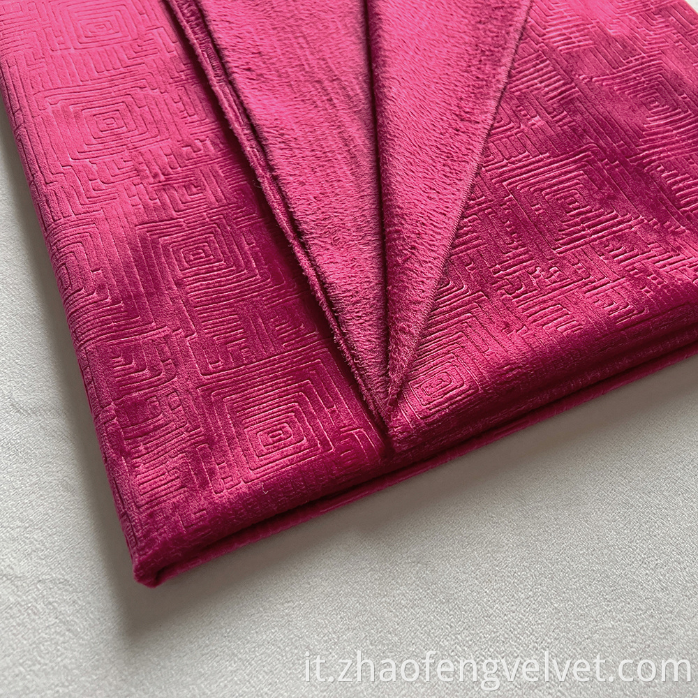 Velvet Cushion Fabric